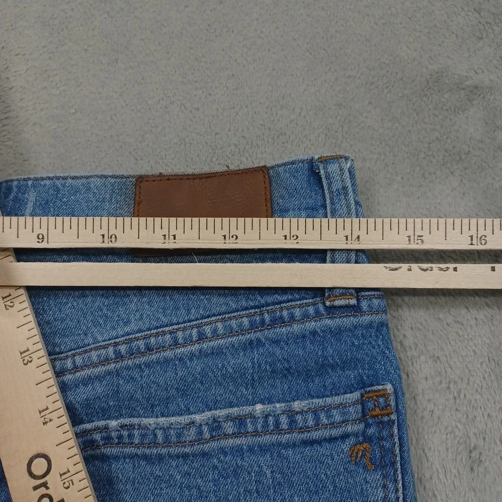 Madewell Jeans Womens 27 Blue Denim Classic Straight Jeans Light Wash‎